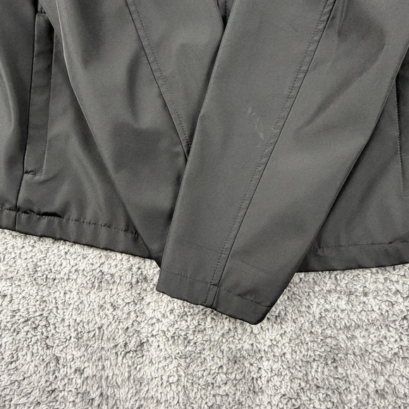 Banana Republic Mens Med Modern Zip Jacket Black Fall 15 Lightweight Outerwear - Picture 6 of 10